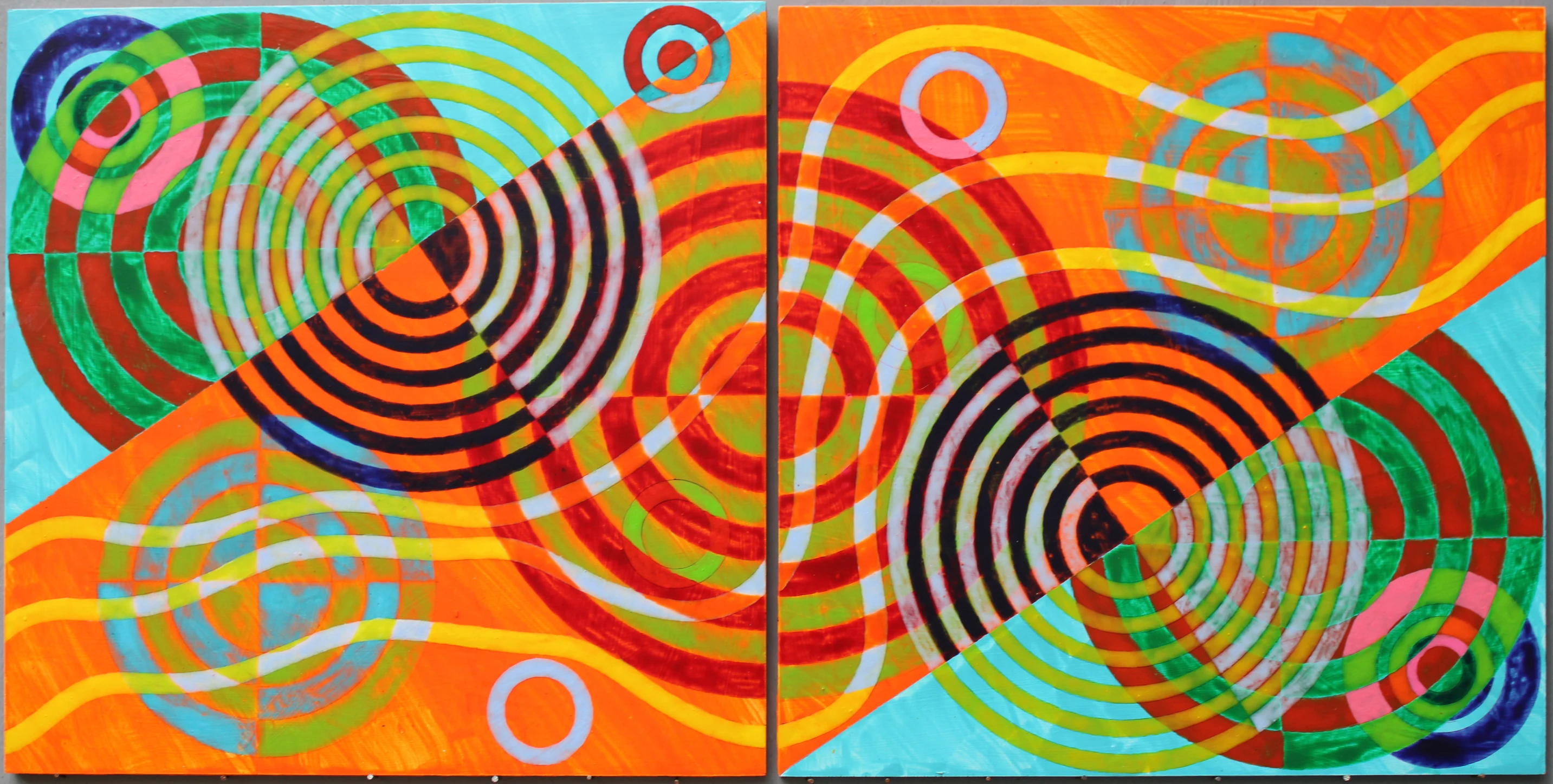 Rheingold (2025) by Michael Fiedler / 80x40cm
