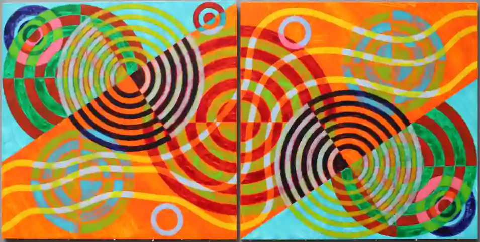 Rheingold (2025) by Michael Fiedler / 80x40cm