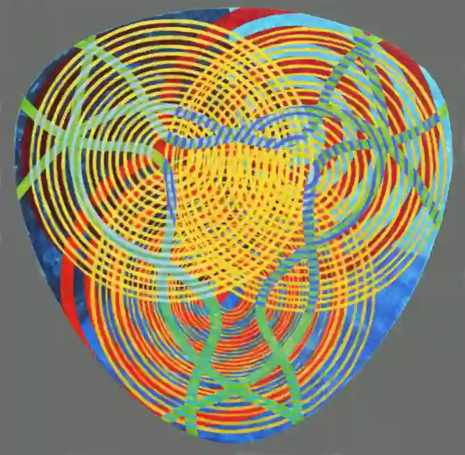 Twin Squirrel 1 (2024) by Michael Fiedler / 55x55cm