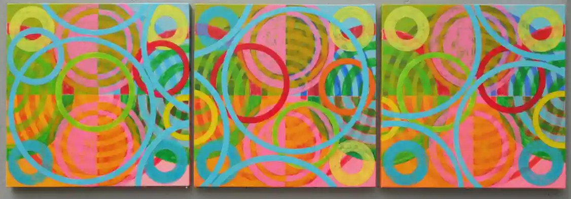 Untitled (2025) by Michael Fiedler / 96x32cm