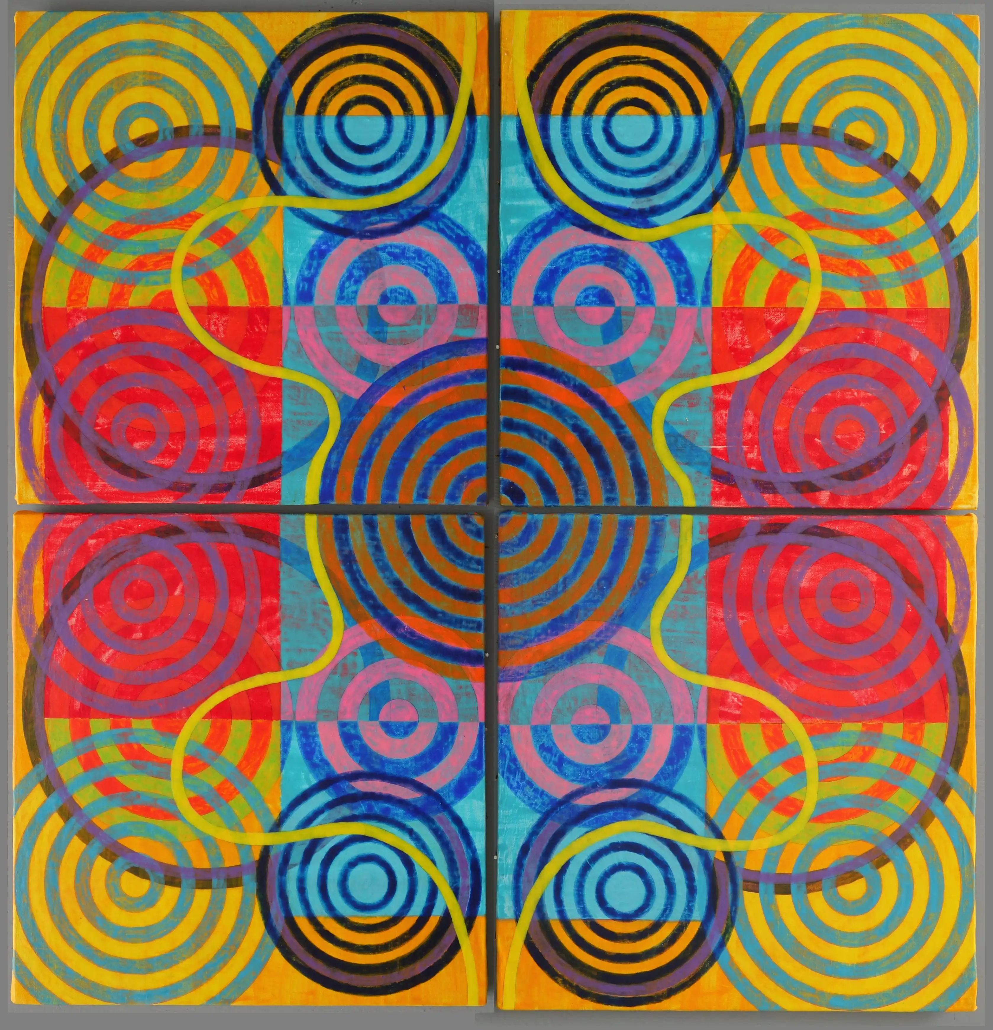 Untitled (2025) by Michael Fiedler / 93x97cm