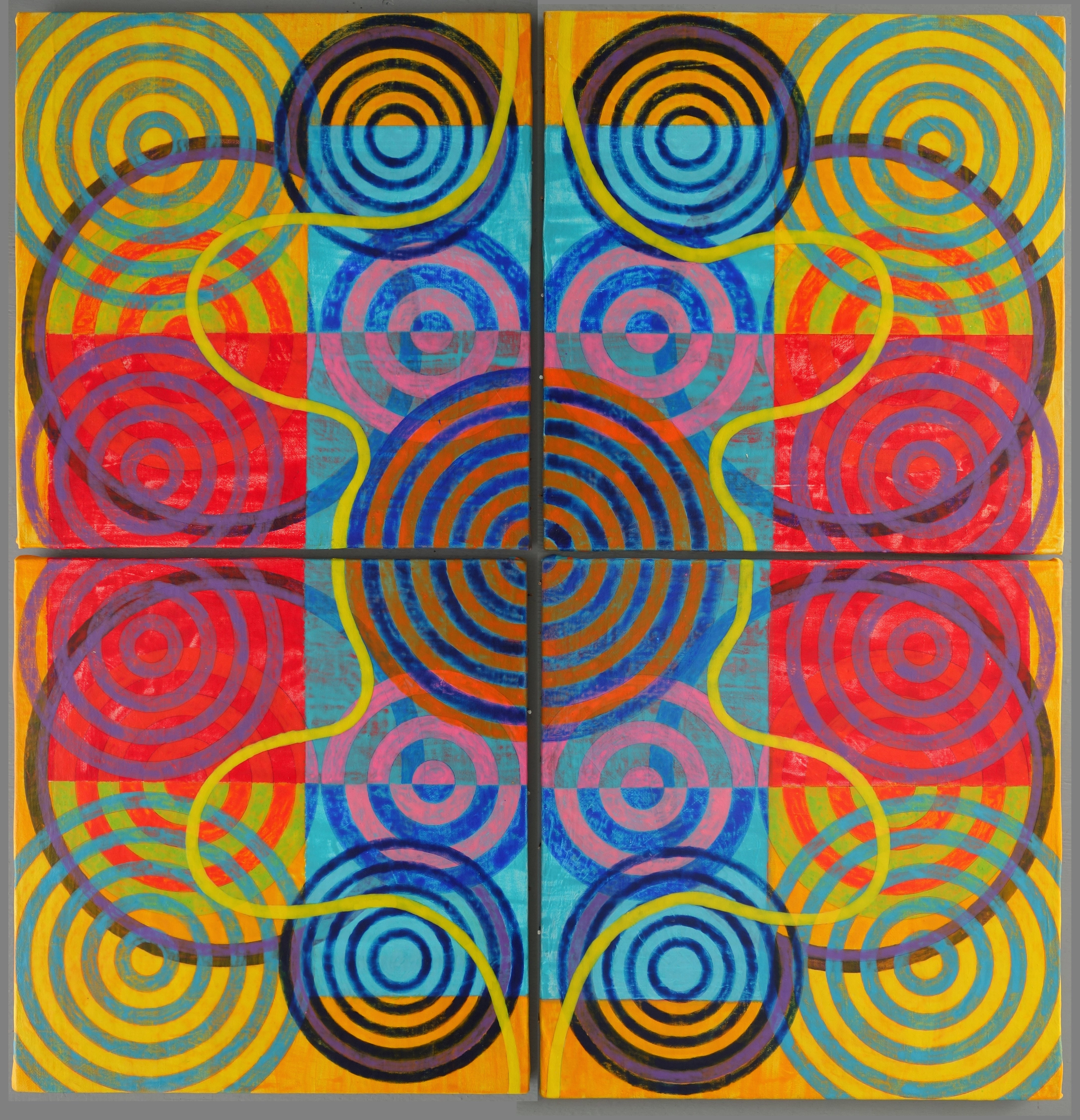 Untitled (2025) by Michael Fiedler / 93x97cm