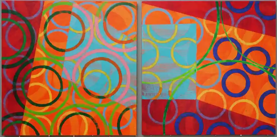 Salsa (2024) by Michael Fiedler / 80x40cm