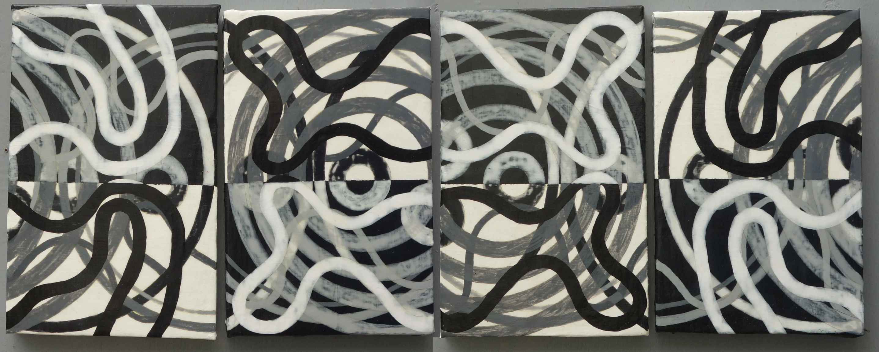 Pos/Neg (2024) by Michael Fiedler / 80x32cm