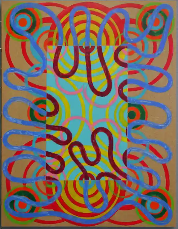 Barb's Pool (2024) by Michael Fiedler / 48x62cm