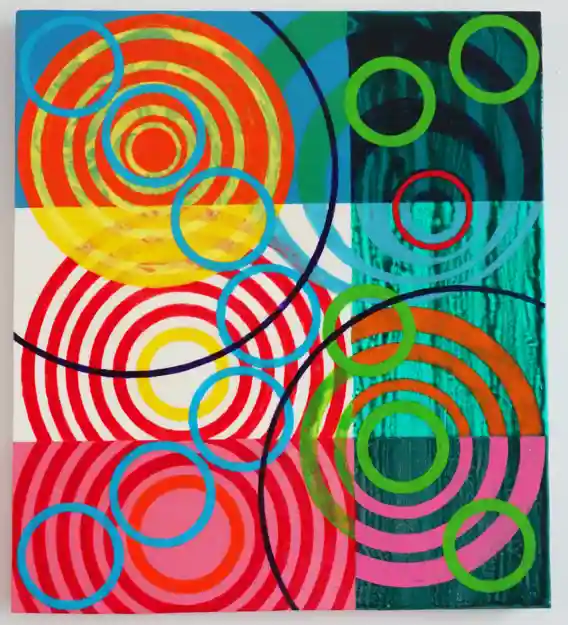 I cannot explain it any other, any other way 2 (2022) by Michael Fiedler / 46½x53cm
