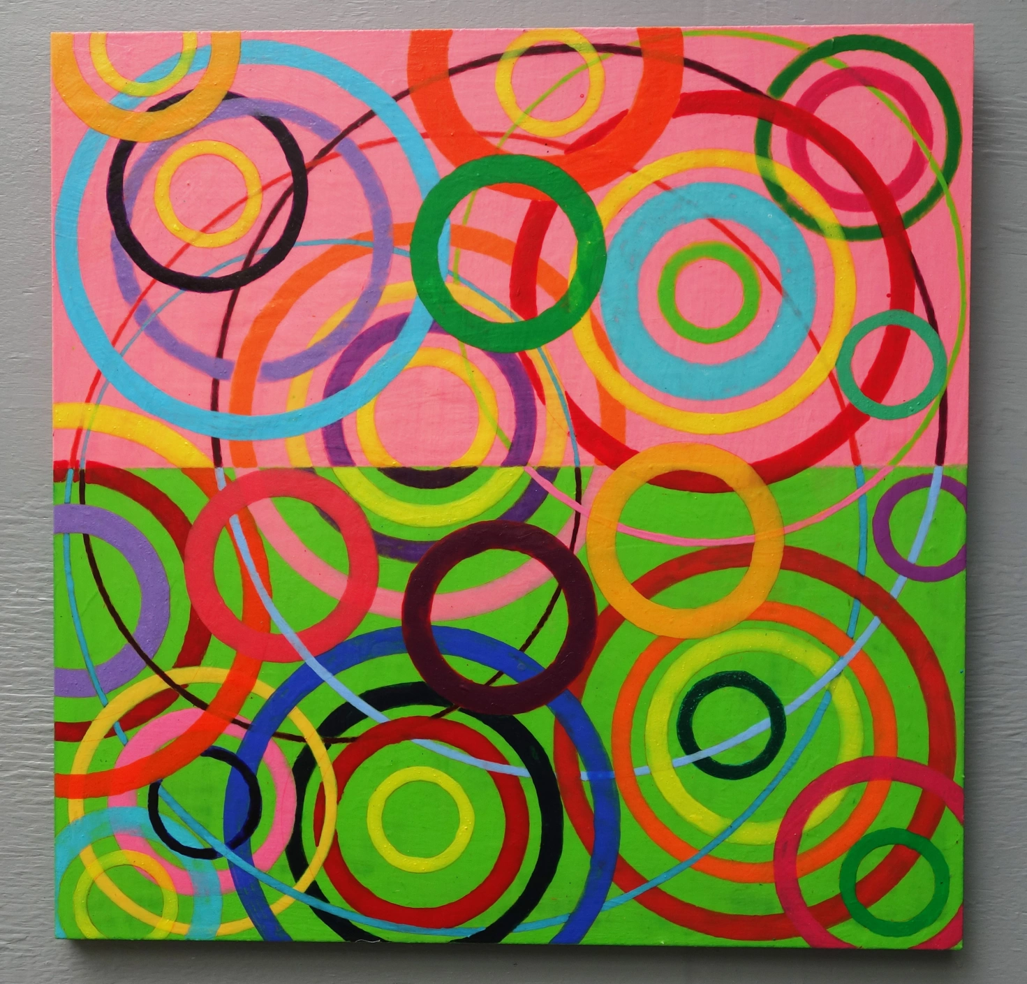 On a clear day 2 (2021) by Michael Fiedler / 40x40cm