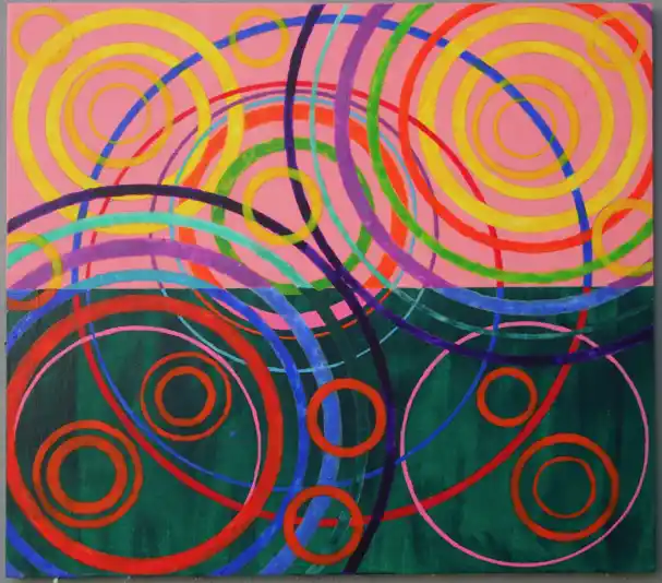 On a clear day 3 (2024) by Michael Fiedler / 50x45cm