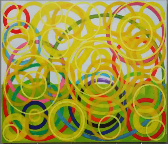 On a clear day 4 (2024) by Michael Fiedler / 50x40cm