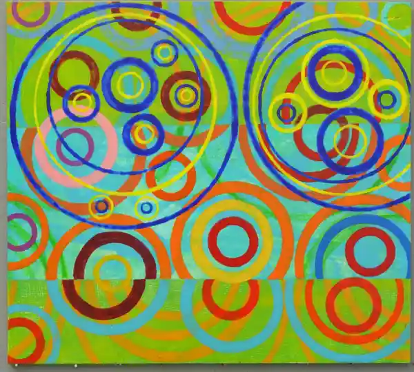 On a clear day 5 (2024) by Michael Fiedler / 50x45cm