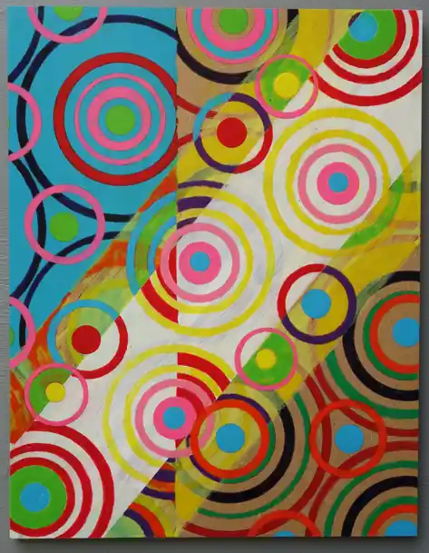 Diagonal 1 (2021) by Michael Fiedler / 40x50cm