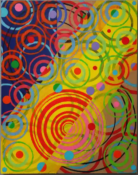 Diagonal 2 (2021) by Michael Fiedler / 40x50cm