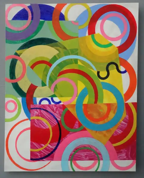 Worm (2021) by Michael Fiedler / 40x50cm