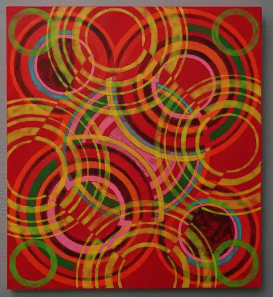 Raute (2021) by Michael Fiedler / 45x50cm