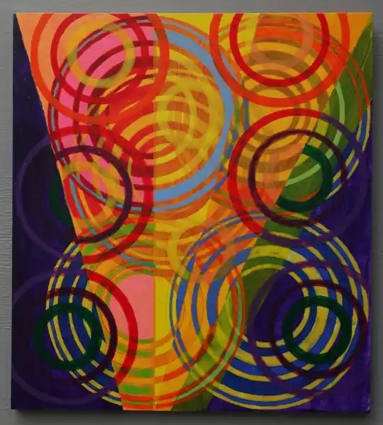 Spot 1 (2021) by Michael Fiedler / 45x50cm