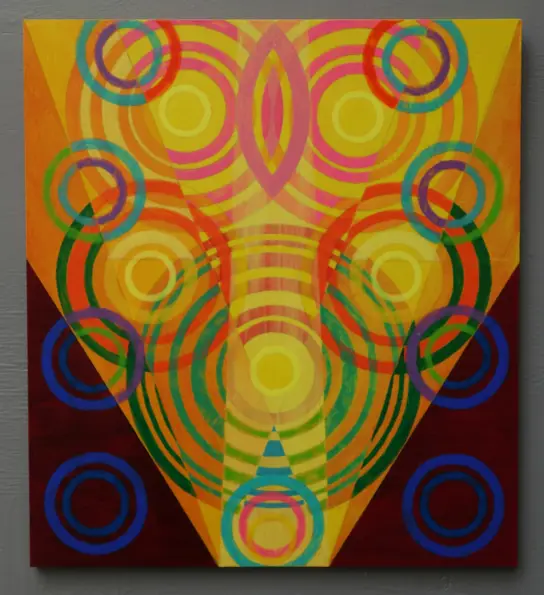 Spot 3 (2021) by Michael Fiedler / 45x50cm