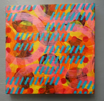 Crosstown Traffic (2020) by Michael Fiedler / 35x35cm