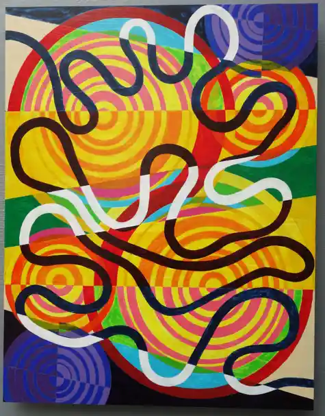 Goldfinger (2020) by Michael Fiedler / 40x50cm