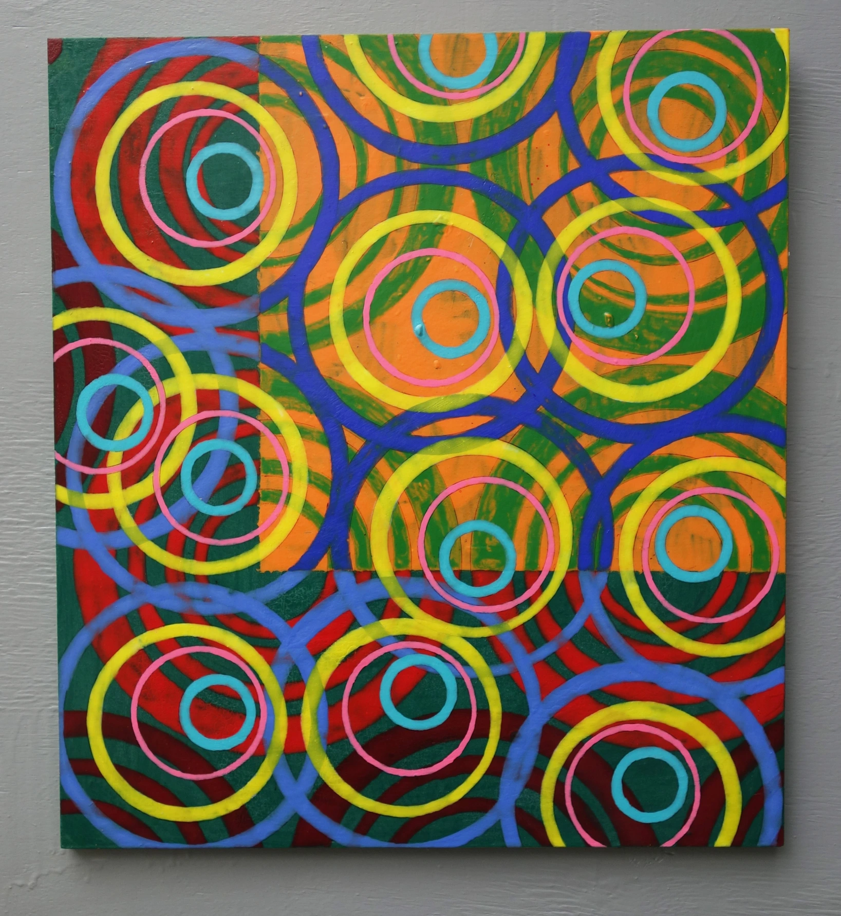 Rings 1 (2020) by Michael Fiedler / 45x50cm