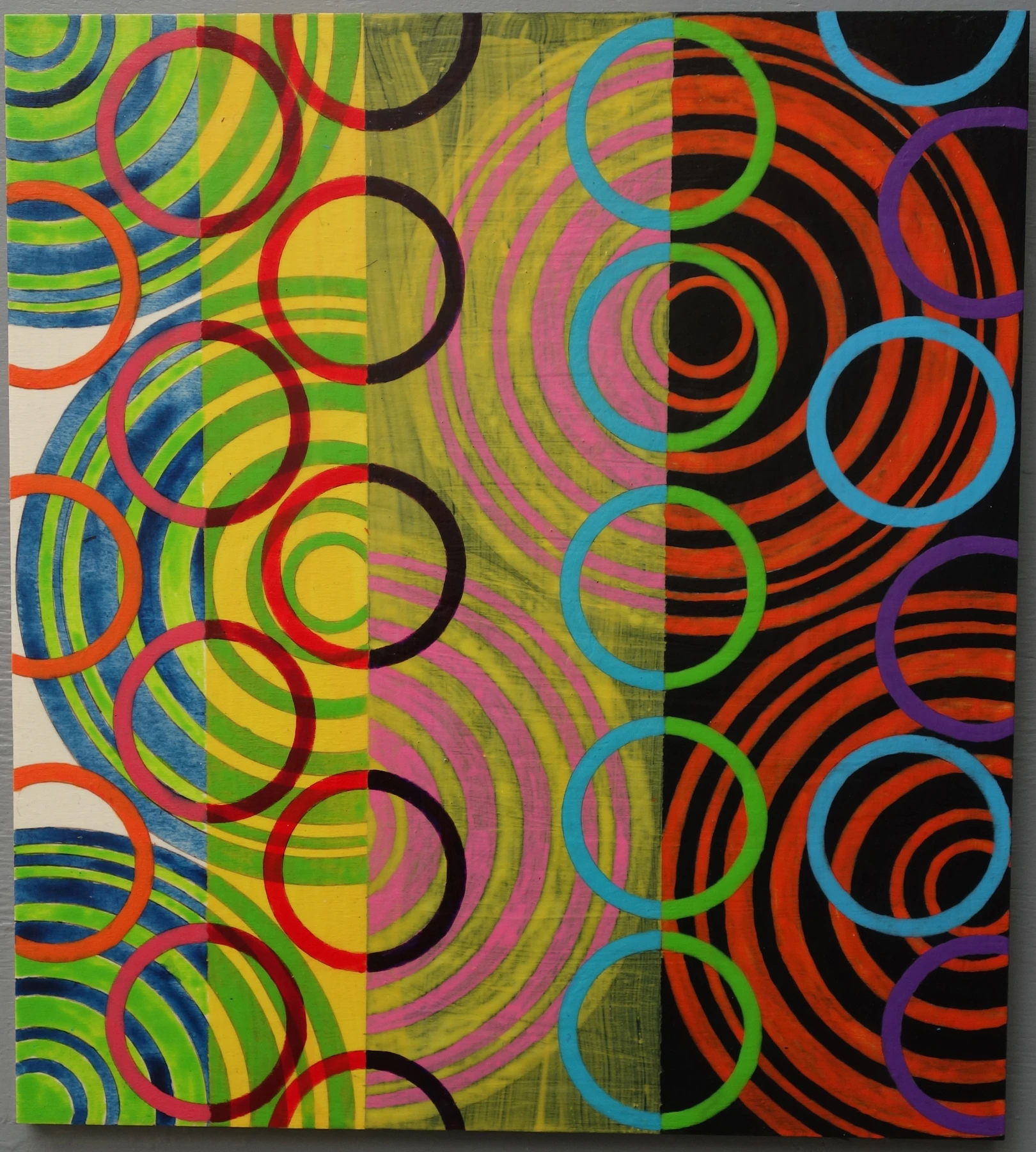 Rings 3 (2020) by Michael Fiedler / 45x50cm