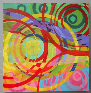 Projection 1 (2020) by Michael Fiedler / 30x30cm