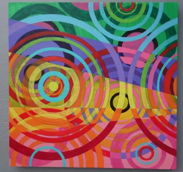 Projection 3 (2020) by Michael Fiedler / 30x30cm