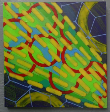 Projection 4 (2020) by Michael Fiedler / 30x30cm