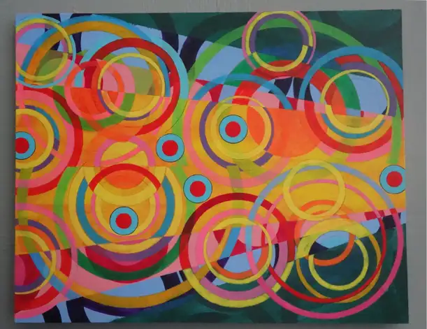 Projection 6 (2020) by Michael Fiedler / 50x40cm
