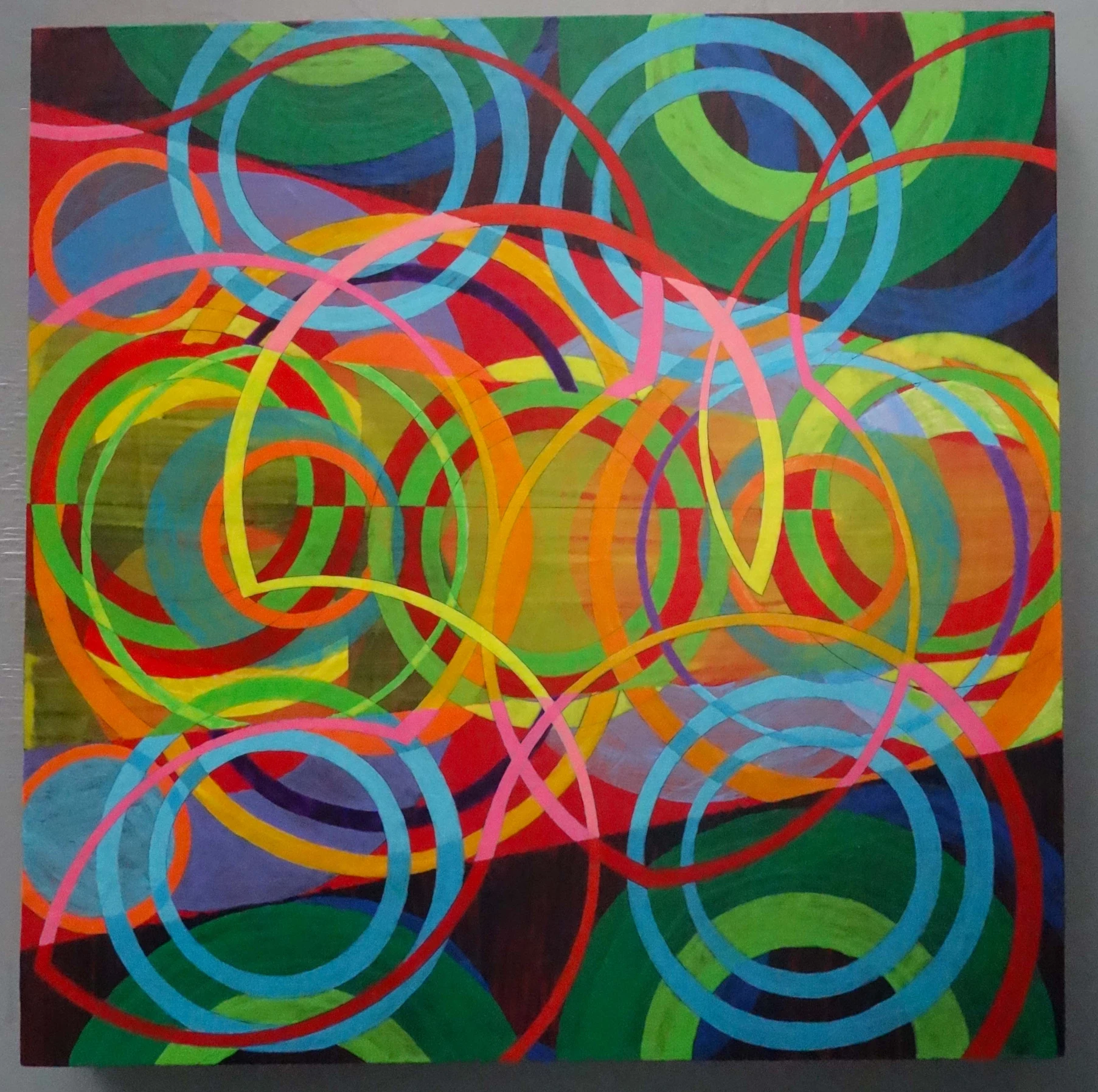 Projection 7b (2020) by Michael Fiedler / 50x50cm