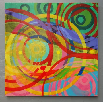 Projection 8 (2020) by Michael Fiedler / 30x30cm