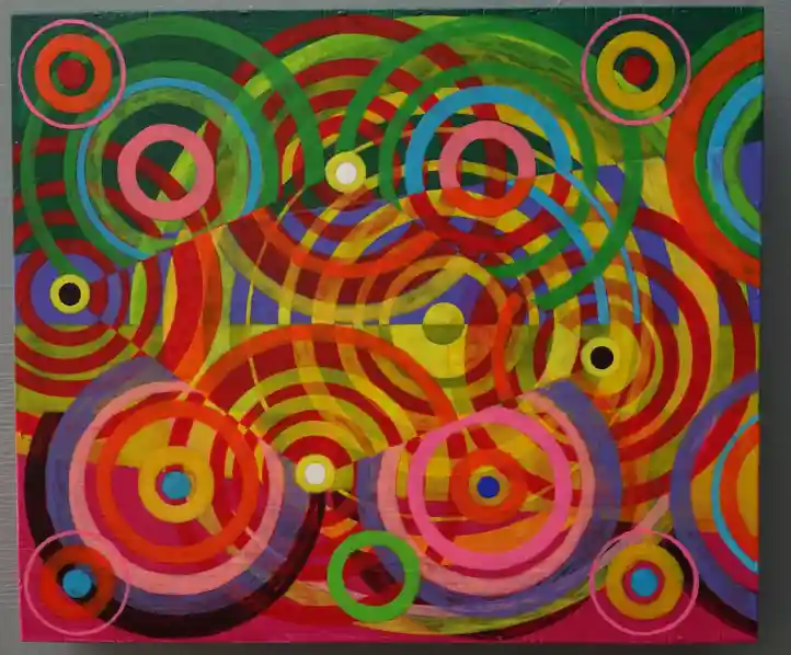 Projection 9 (2020) by Michael Fiedler / 60x50cm