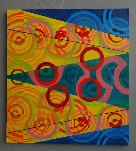 Projection 11 (2020) by Michael Fiedler / 45x50cm