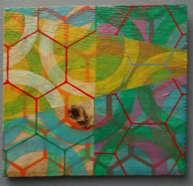 Projector 4 (2019) by Michael Fiedler / 29½x32½cm