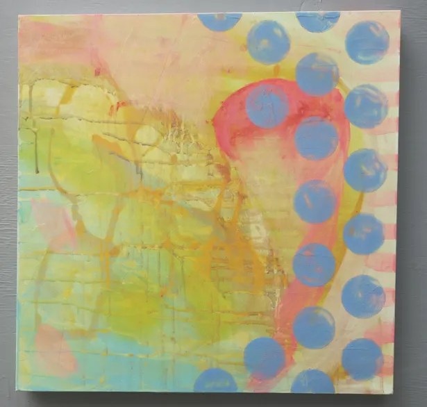 And if I ask nicely? (2019) by Michael Fiedler / 50x50cm