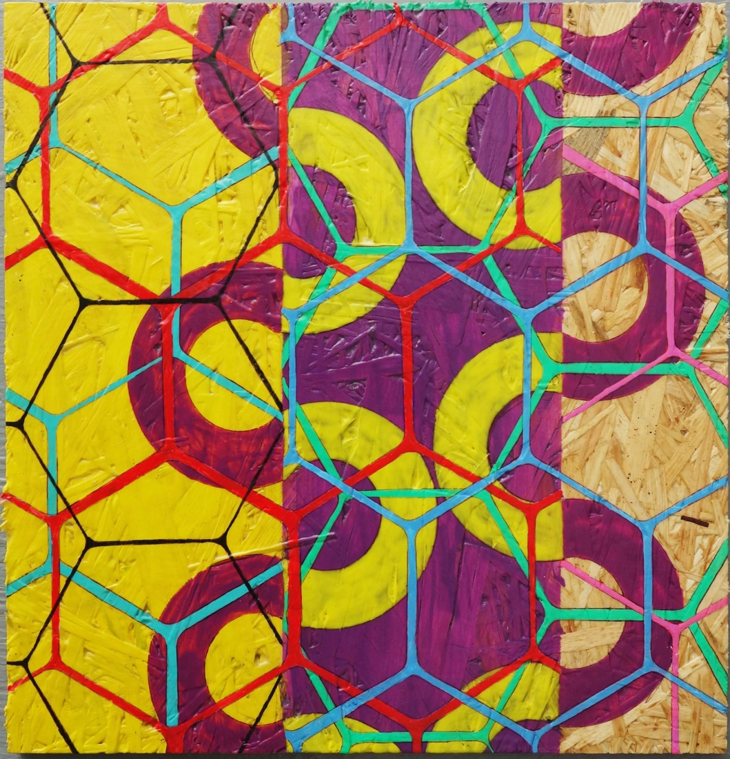Quintensauto 3 (2019) by Michael Fiedler / 30x30cm