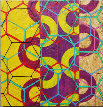 Quintensauto 3 (2019) by Michael Fiedler / 30x30cm