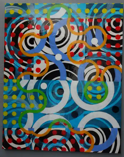 Bop (2019) by Michael Fiedler / 40x50cm