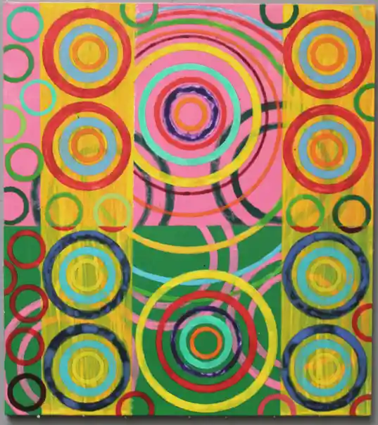 On a clear day 9 (2024) by Michael Fiedler / 50x45cm