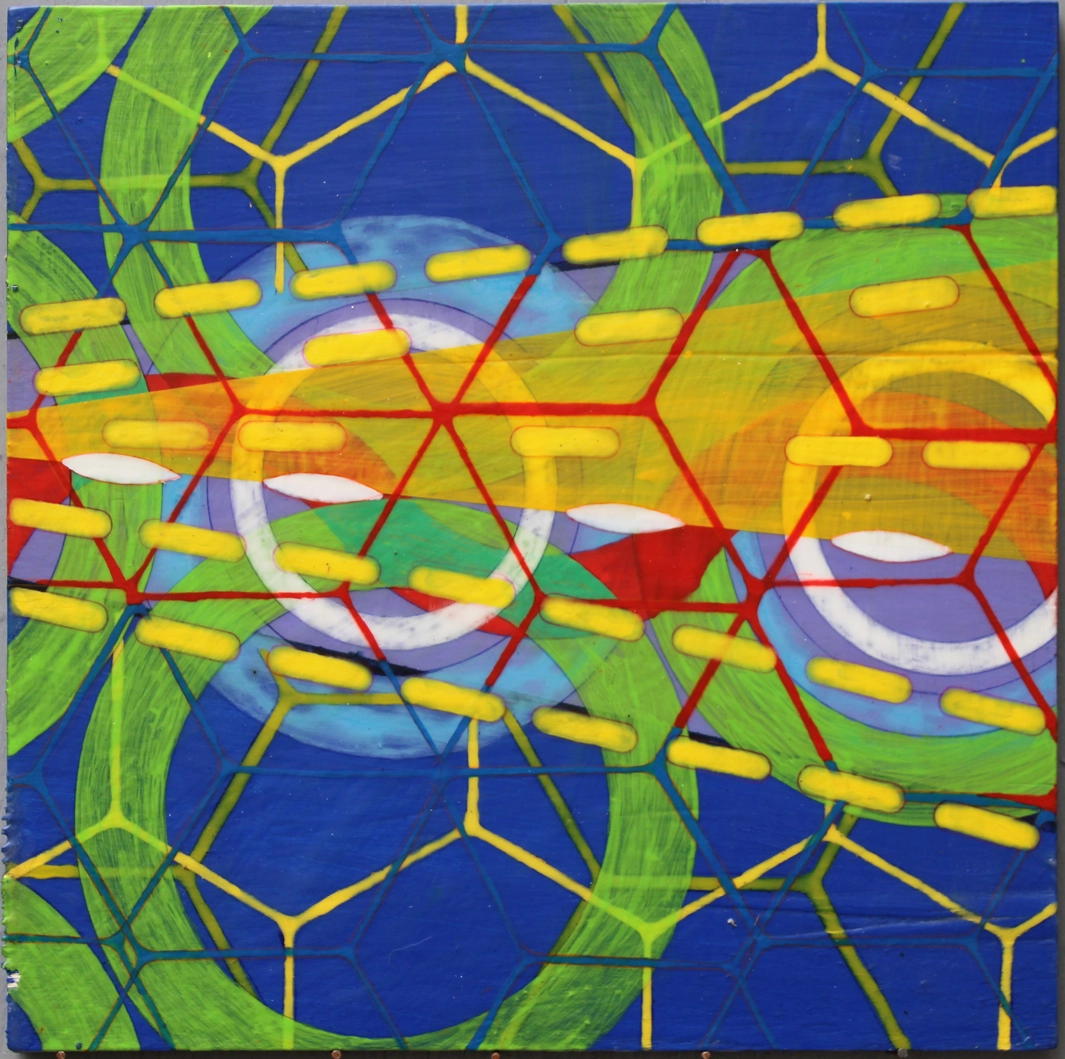 Projector 3 (2019) by Michael Fiedler / 29½x29½cm
