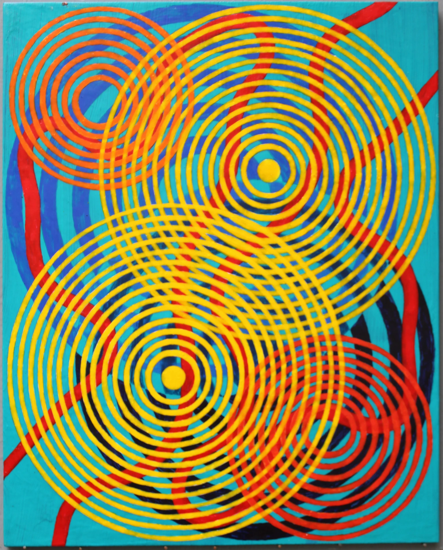 Twin Squirrel 16 (2024) by Michael Fiedler / 45x50cm