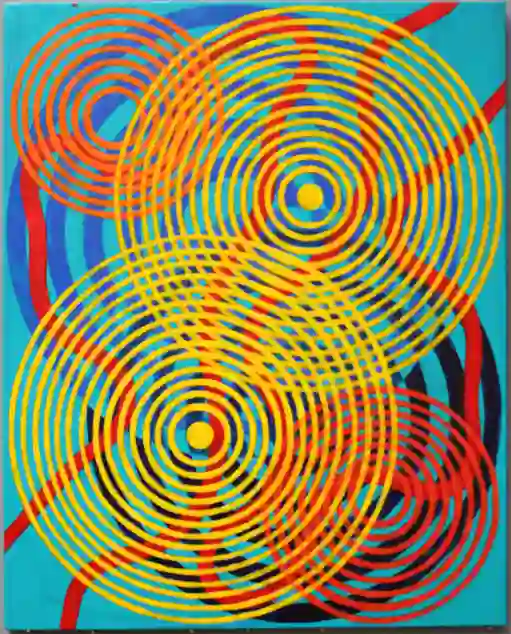 Twin Squirrel 16 (2024) by Michael Fiedler / 45x50cm